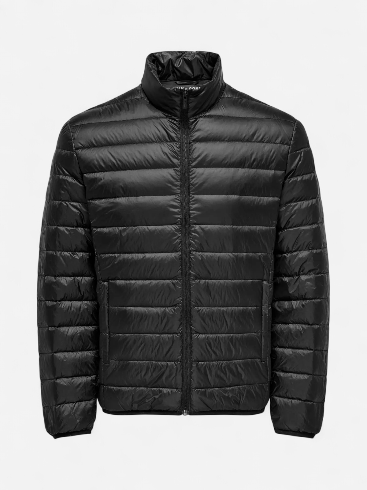 Only and Sons miesten toppatakki, ONSGAVIN LIFE LIGHT QUILTED JACKET OTW Musta - Kekäle.fi