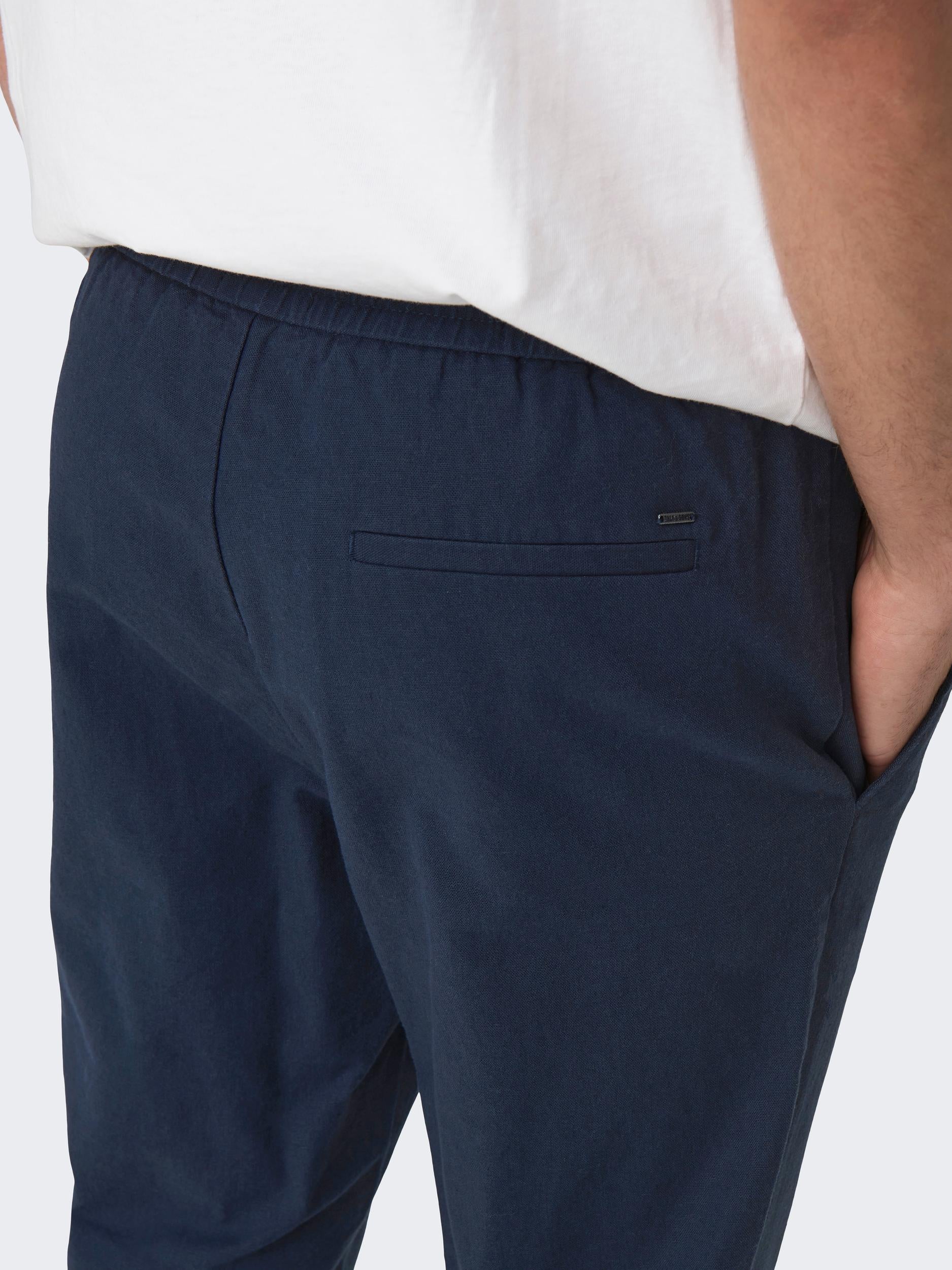 only-and-sons-pellavahousut-linus-crop-tummansininen-5