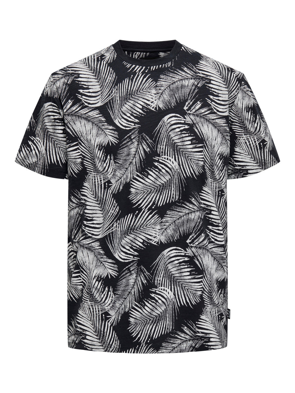 only-and-sons-t-paita-perry-reg-leaf-sininen-kuosi-1