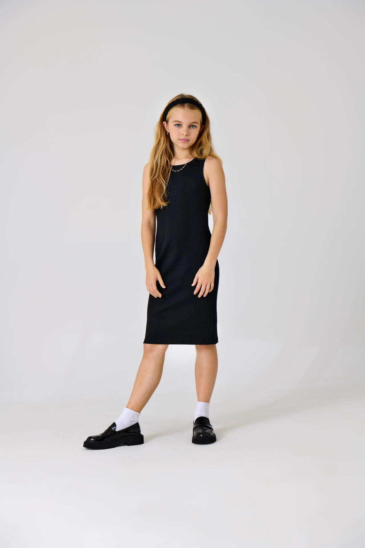 Kids Only mekko KOGBelfast Life SL Midi Dress JRS Noos, musta