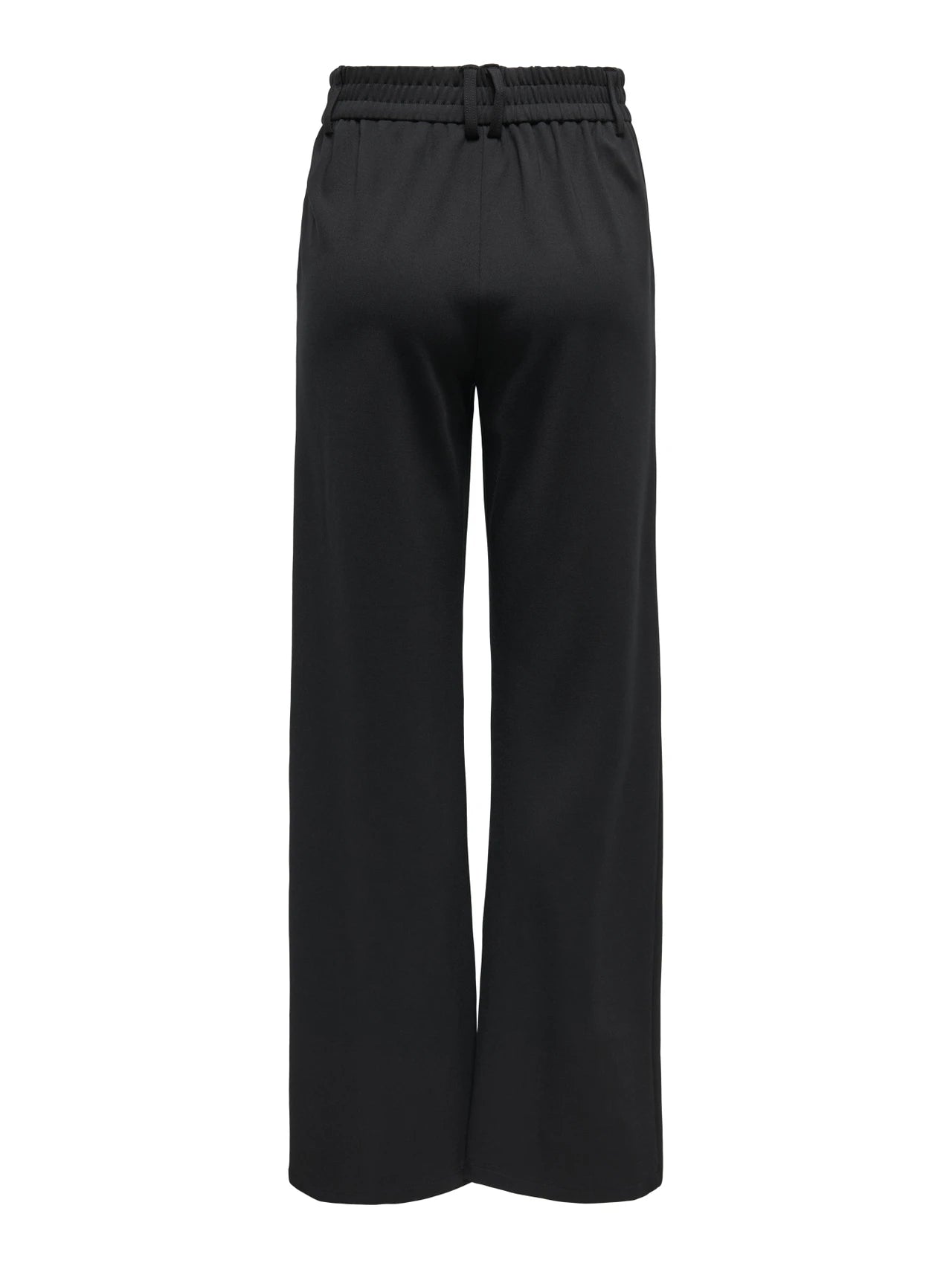 Only naisten housut ONLPOPTRASH LIFE MW STRAIGHT PNT NOOS, musta