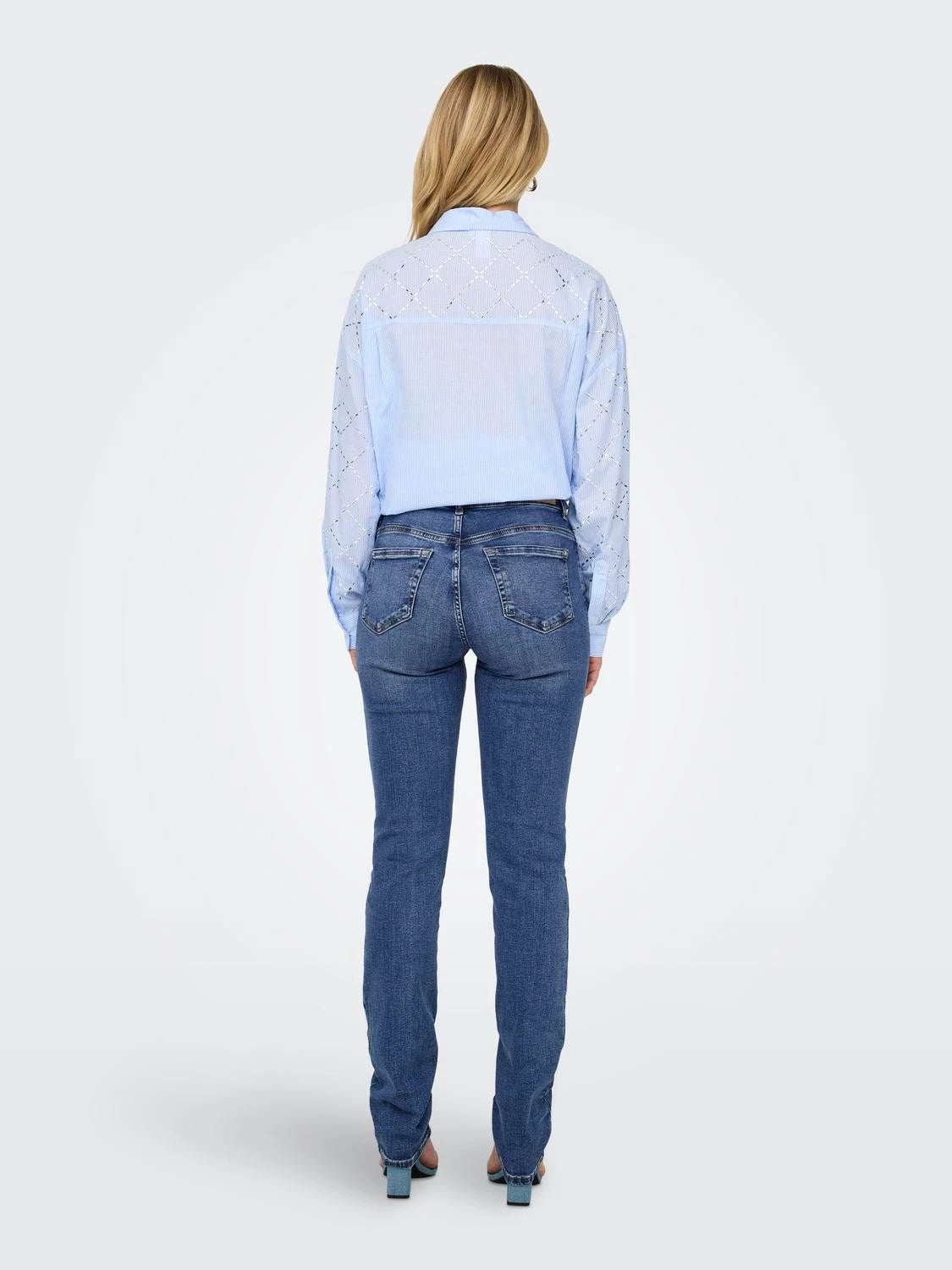 Only Naisten Farkut, ONLSUI MID SLIM DNM DIA451 NOOS Indigo