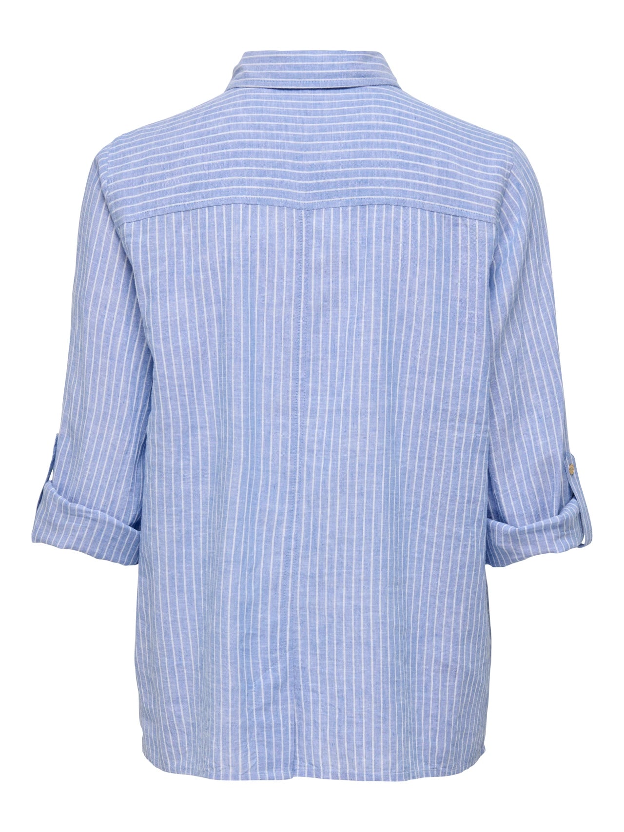 Only naisten paitapusero ONLWendy L/S Shirt WVN, vaaleansininen