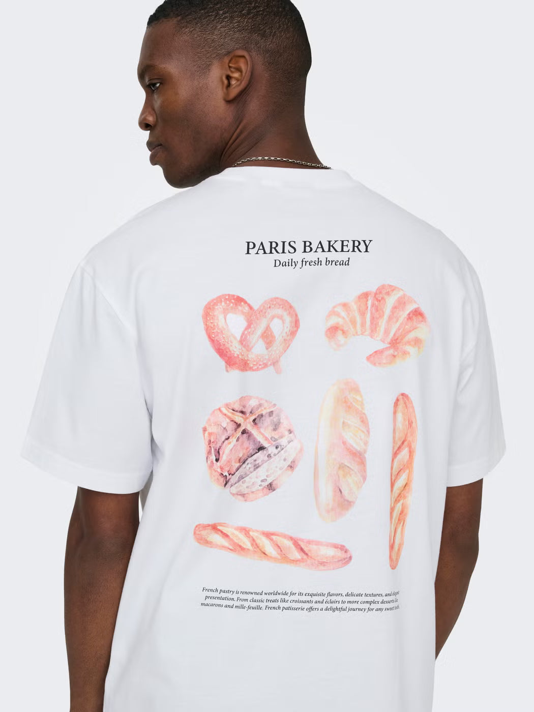 Only and Sons miesten T-paita Onsfred Elegants Rlx Ss Tee, Bright White