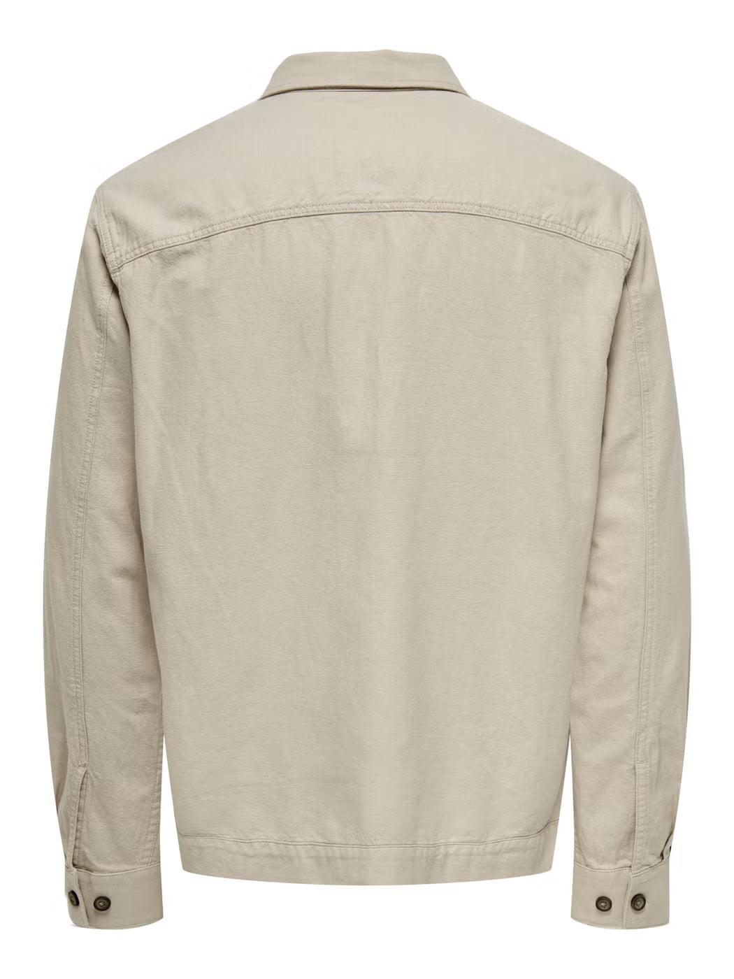 Only and Sons miesten paitatakki Onskennet LS Overshirt Noos, Silver Lining