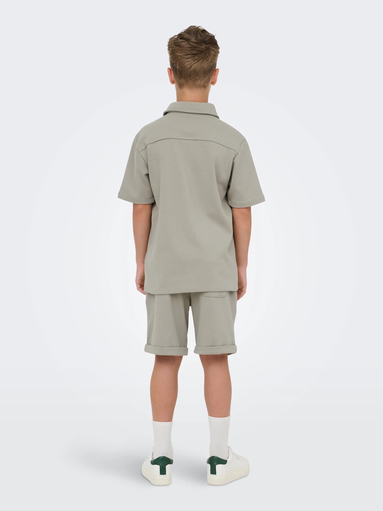 Only and Sons Junior lasten shortsit OSJNEW Kodyl Sweatshorts, beige