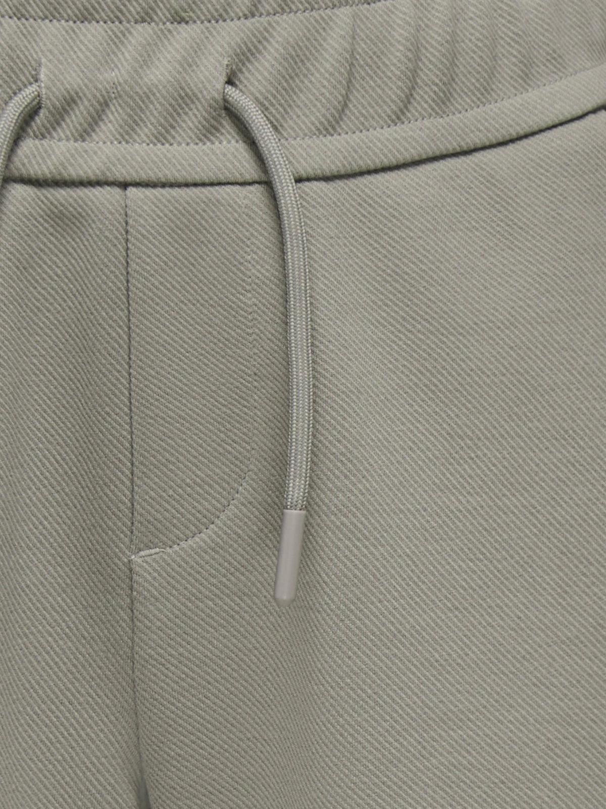Only and Sons Junior lasten shortsit OSJNEW Kodyl Sweatshorts, beige, beiget college shortsit, joustava vyötärö, kiristysnauha ja sivutasku teksturoidulla pinnalla