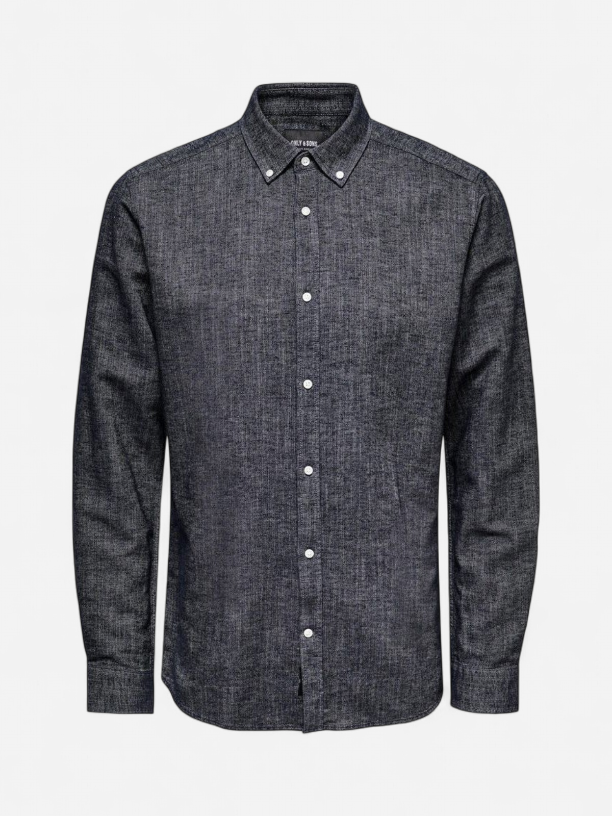 Only and Sons miesten pellavapaita Arlo Linen Shirt, Dark Navy - Kekäle.fi