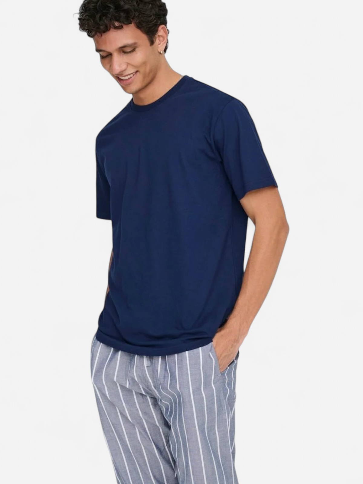Only and Sons miesten pyjamasetti ONSBILLIE PANT LOUNGE GIFTBOX, Pageant Blue - Kekäle.fi