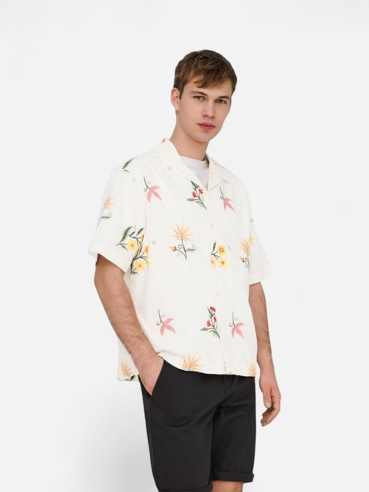 ONSEDWARD RLX SS SHIRT Bright White - Kekäle.fi