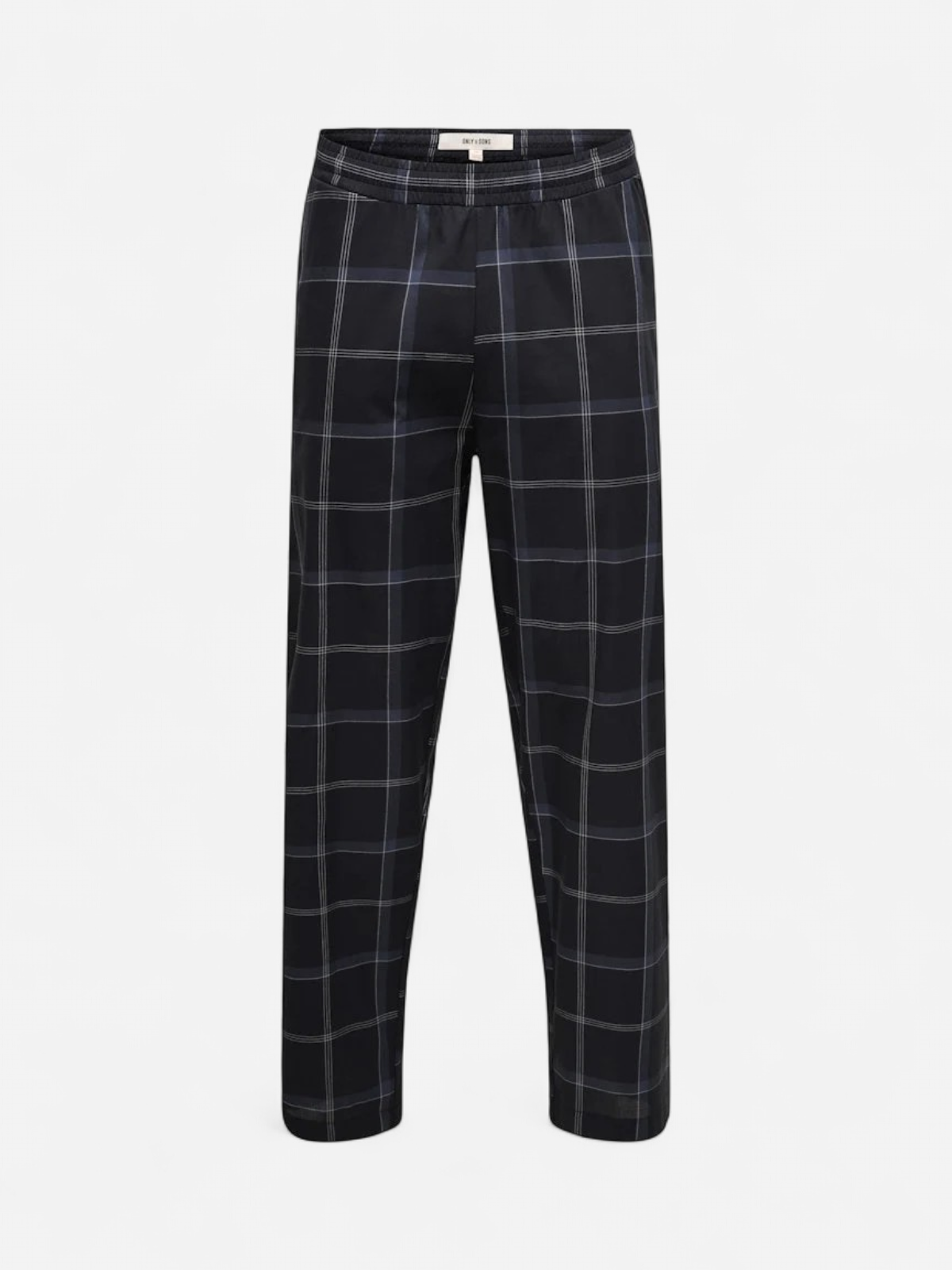 Only and Sons miesten pyjamahousut, ONSFEDERICO LOUNGEWEAR PANTS Black - Kekäle.fi