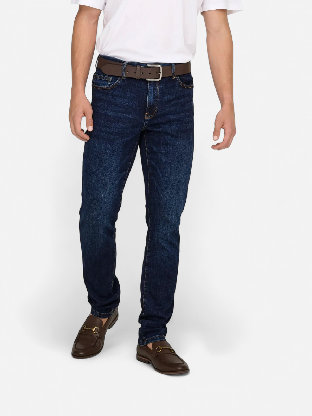 ONSLOOM SLIM DB 6749 MAT DNM NOOS Dark Blue Denim - Kekäle.fi