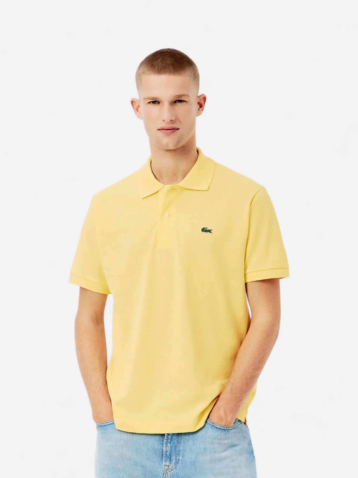 Lacoste miesten pikeepaita Original L1212 Polo, keltainen - Kekäle.fi