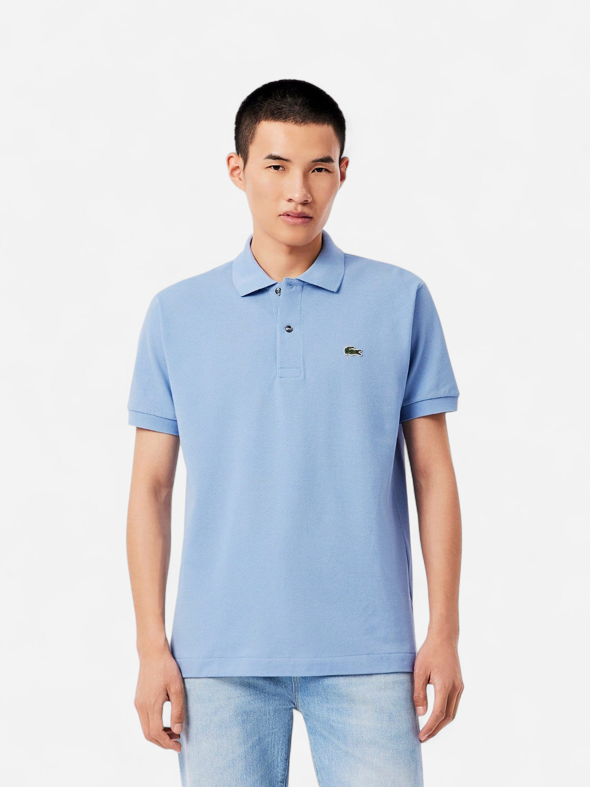 Lacoste miesten pikeepaita Original L1212 Polo, vaaleansininen - Kekäle.fi