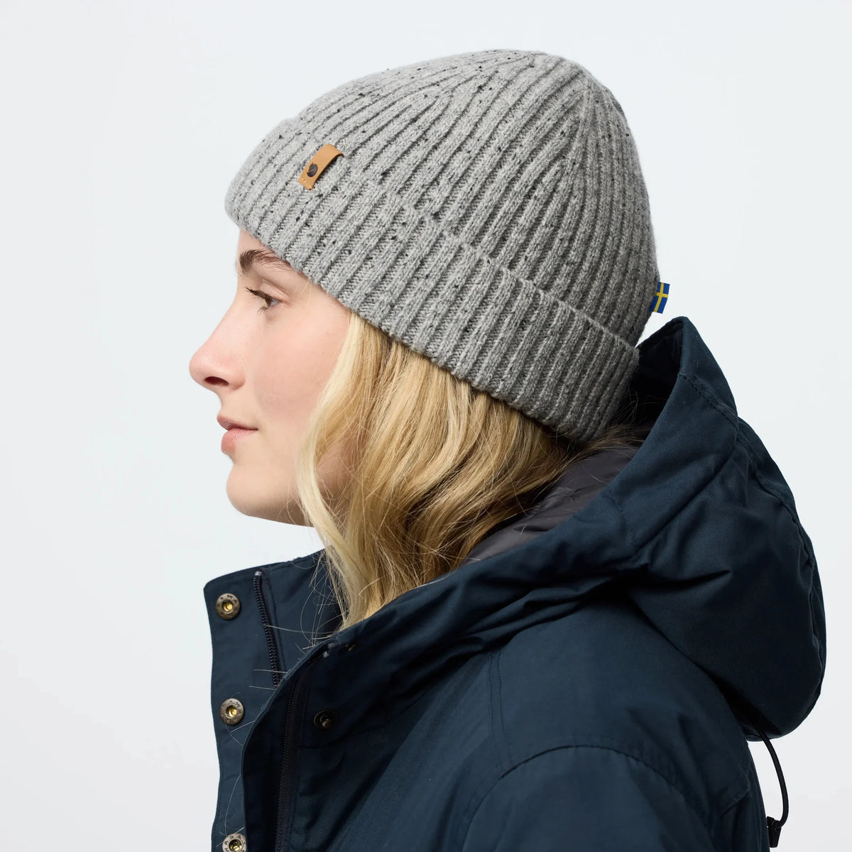 Fjällräven unisex pipo Övik Neps Beanie, harmaa