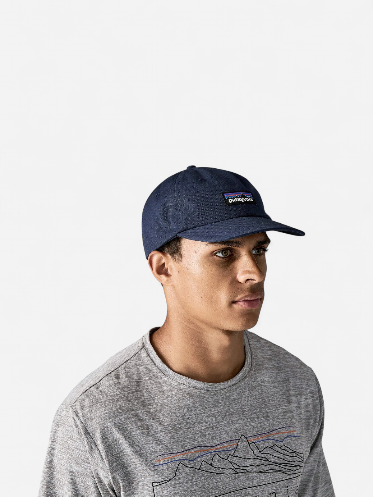 Patagonia lippis P-6 Label Trad Cap, tummansininen - Kekäle.fi