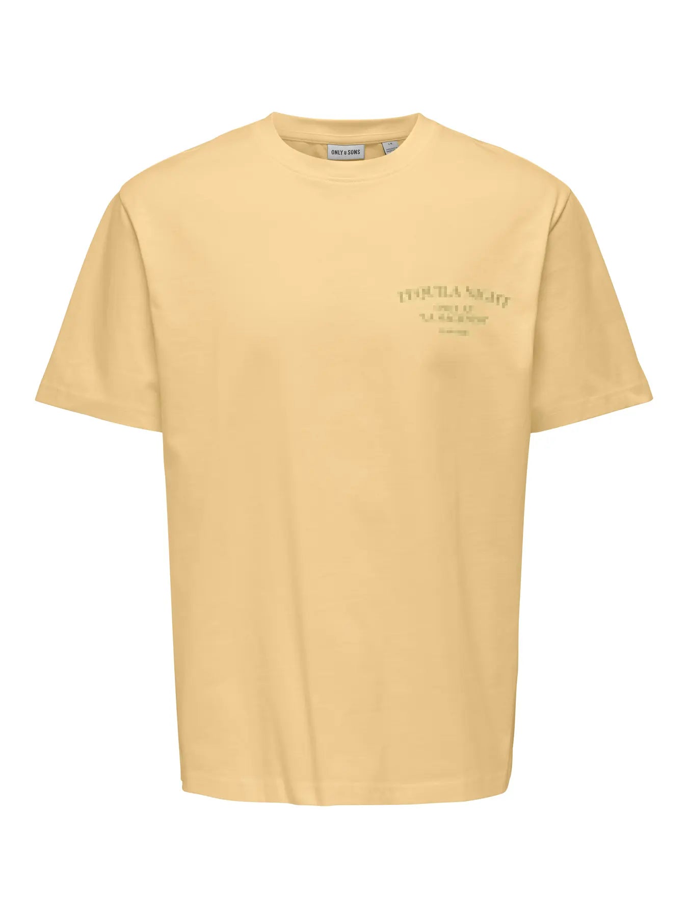 Only and Sons miesten t-paita Onsfred Life RLX SS Print Tee, Sunlight Tequila Night