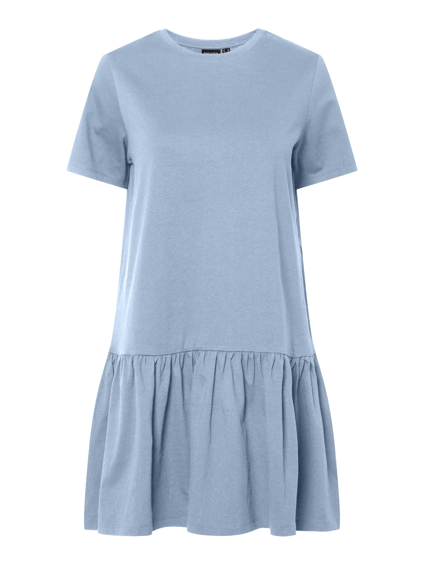 Pieces mekko PCDisso SS O-Neck Dress, vaaleansininen