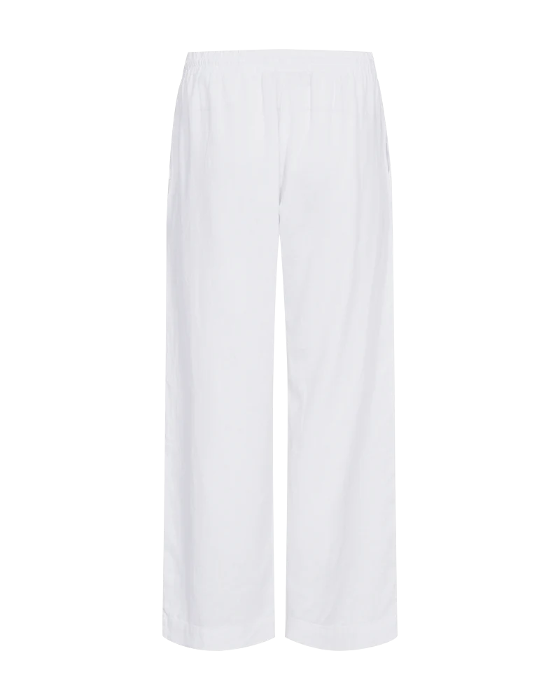 Freequent naisten housut Lava Ankle Pant, valkoinen