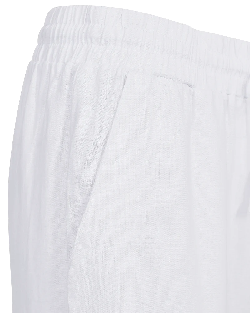 Freequent naisten housut Lava Ankle Pant, valkoinen