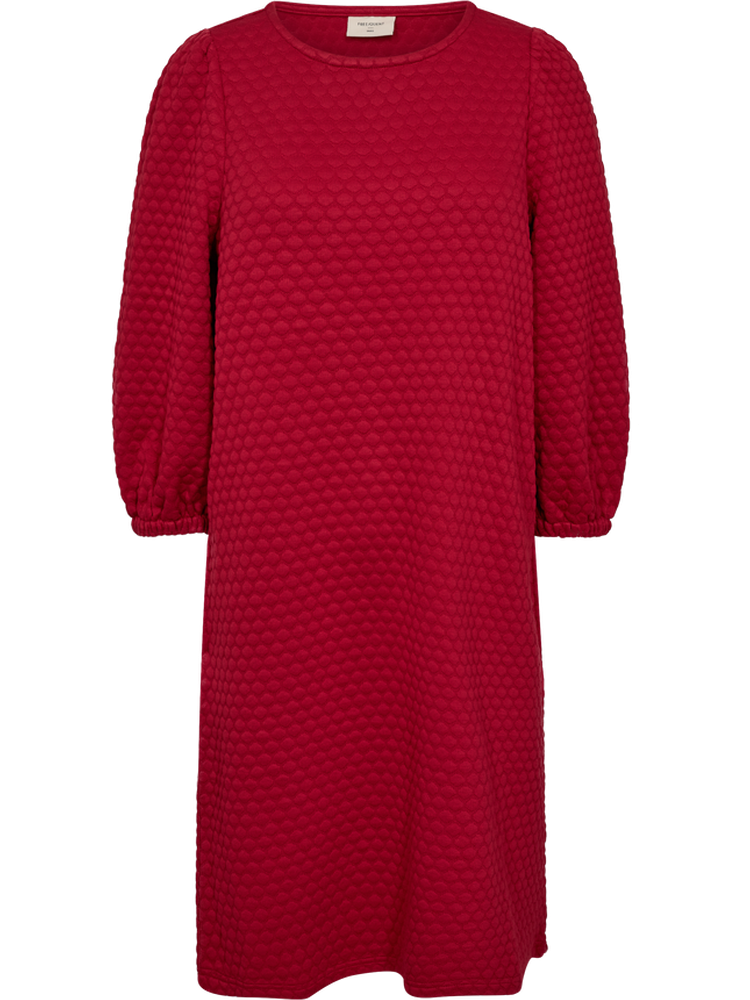 Freequent naisten mekko Bubble Dress, punainen