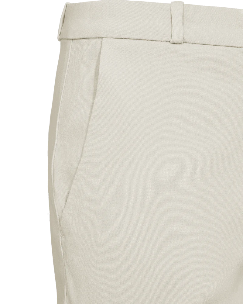 Freequent naisten housut Solvej Pants, luonnonvalkoinen