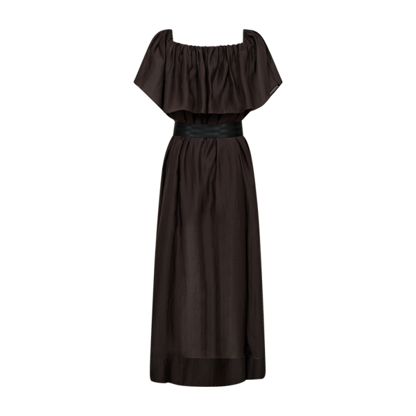 Copenhagen Muse mekko Molly Dress, tummanruskea