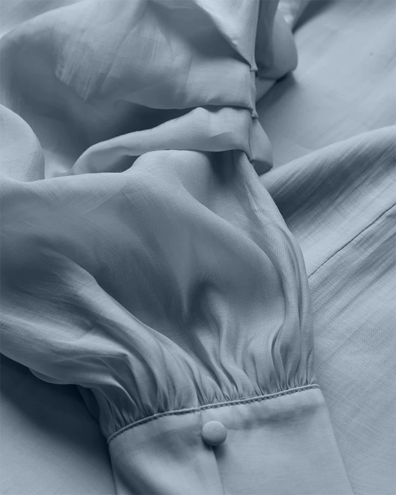 Copenhagen Muse naisten pusero Tilly Blouse, vaaleansininen