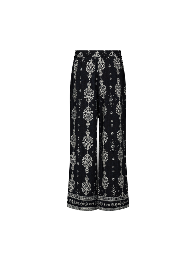 Freequent naisten housut Tilly Pant, musta kuosi