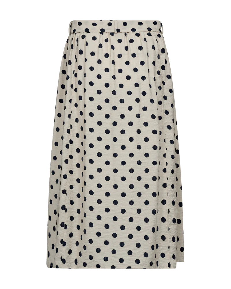 Freequent hame Alma Skirt, kuosillinen beige