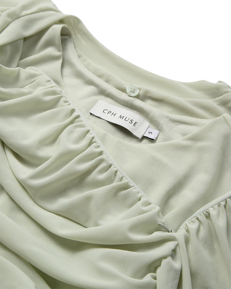 Copenhagen Muse naisten mekko Mejse Dress, vaaleanvihreä