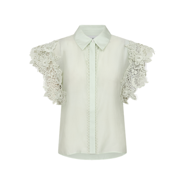 Copenhagen Muse naisten pusero Molly Shirt, vaaleanvihreä