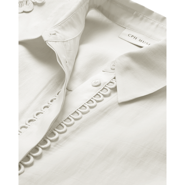 Copenhagen Muse naisten pusero Molly Shirt, valkoinen