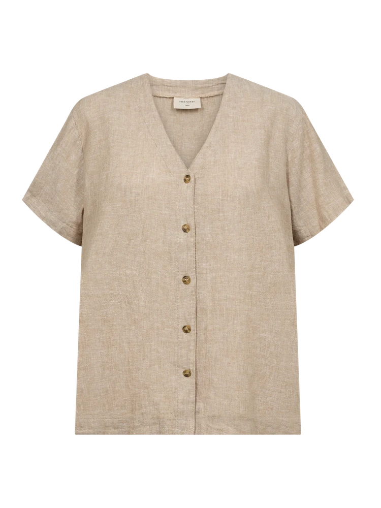 Freequent naisten paita Lava Shirt, hiekka