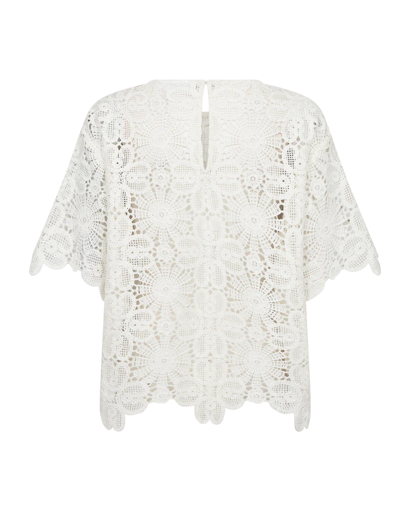 Copenhagen Muse naisten pusero Vilja Blouse, valkoinen