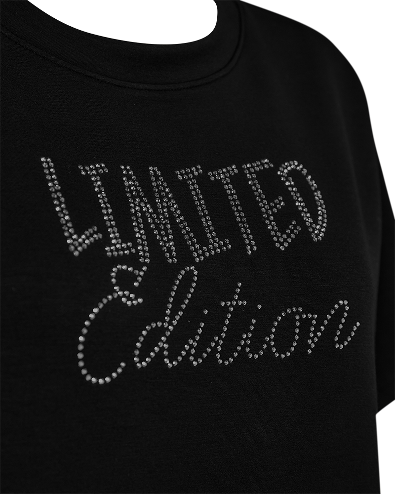 Freequent naisten T-paita Malak, Black