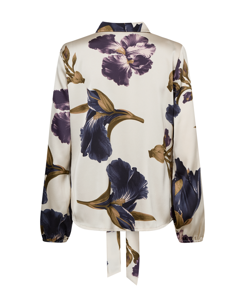 Freequent naisten paitapusero Zila Shirt, Moonbeam w. Nightshade