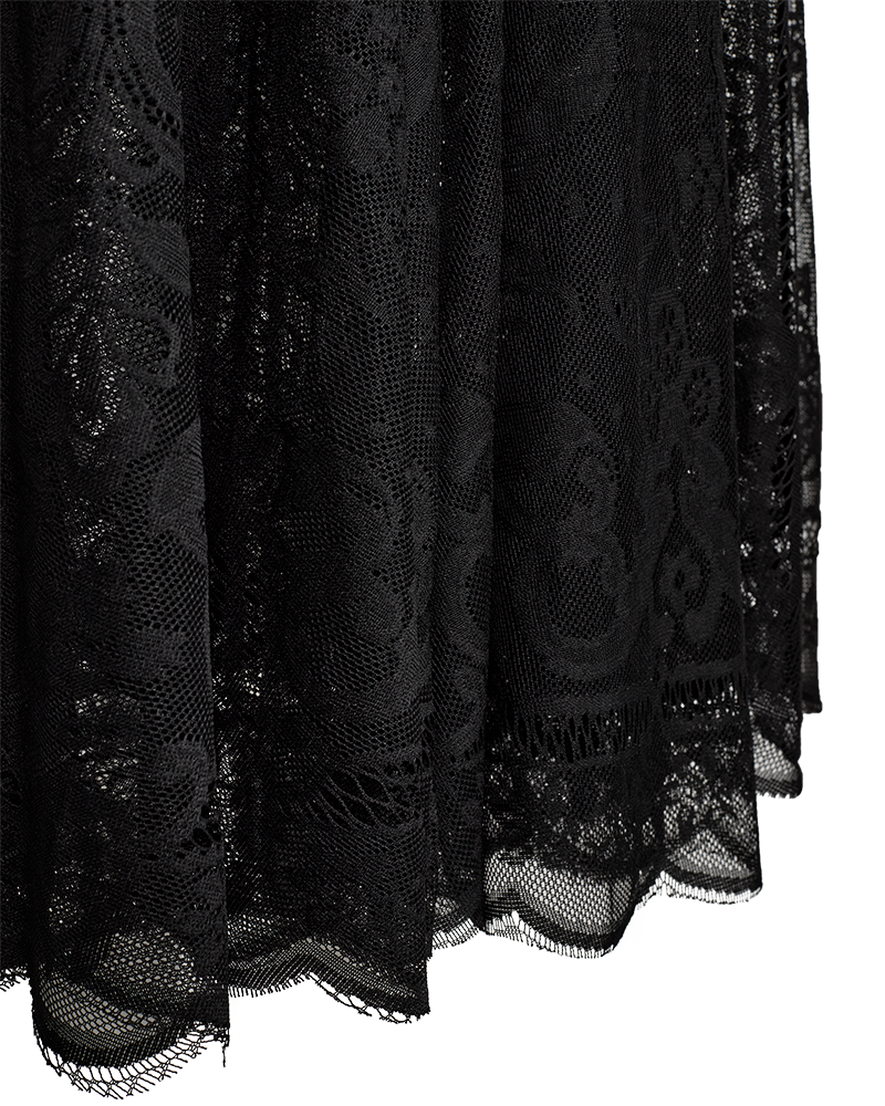 Freequent naisten hame Fqround Skirt, musta