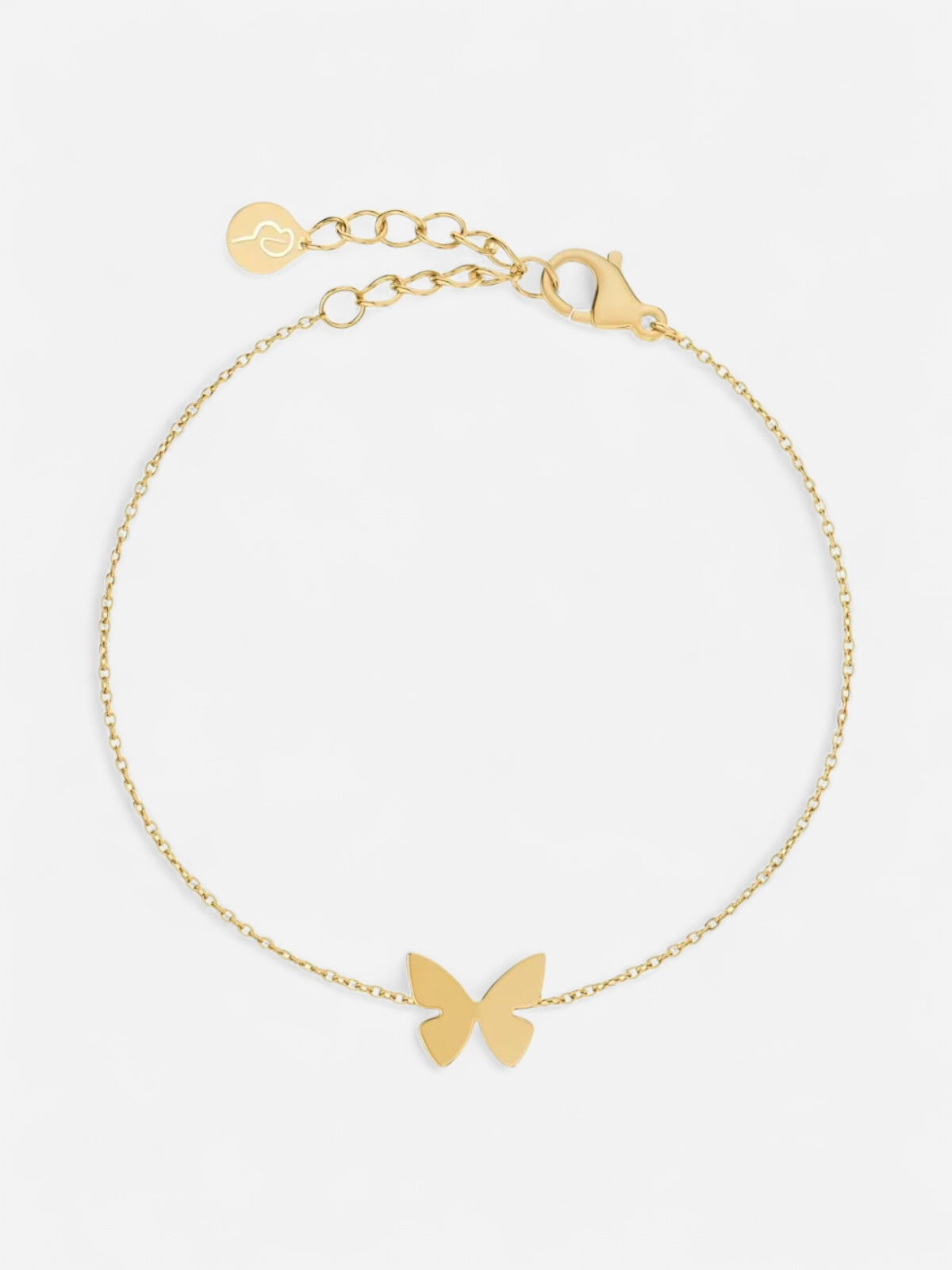 Edblad rannekoru Papillon Bracelet Gold, Gold pleated - Kekäle.fi