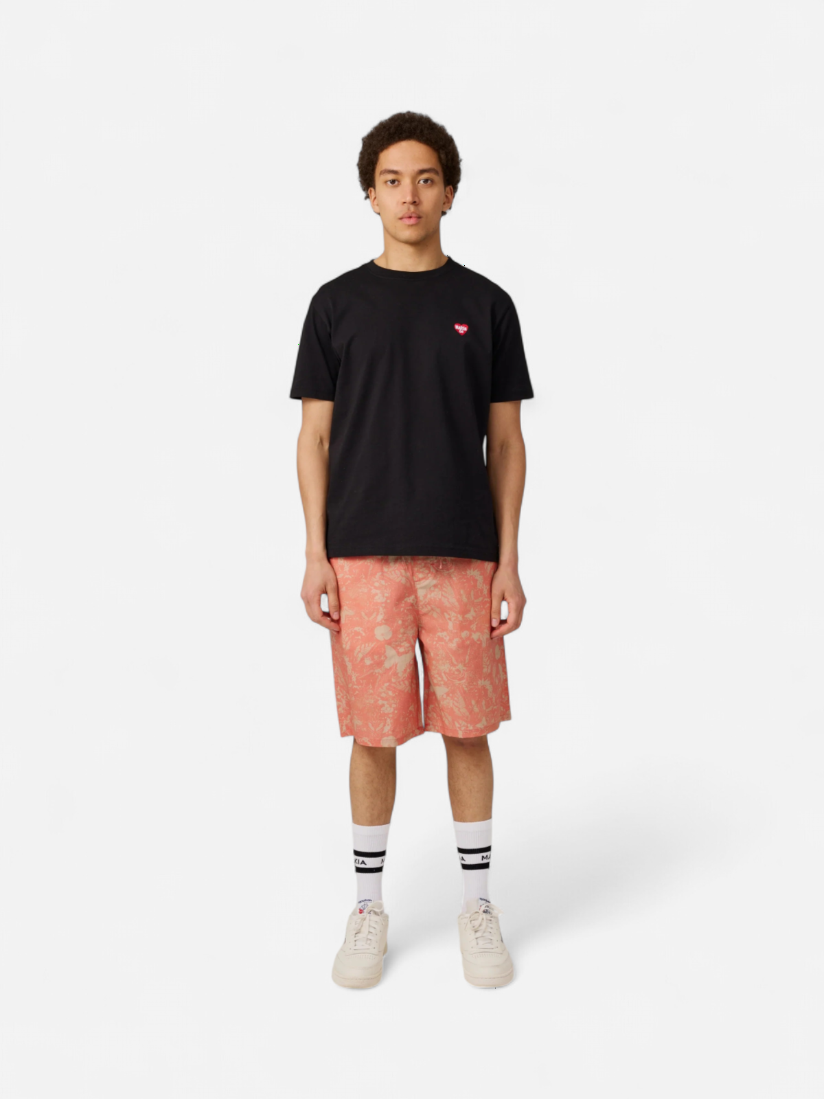 Makia miesten shortsit Papillon Shorts, kuosi punainen - Kekäle.fi