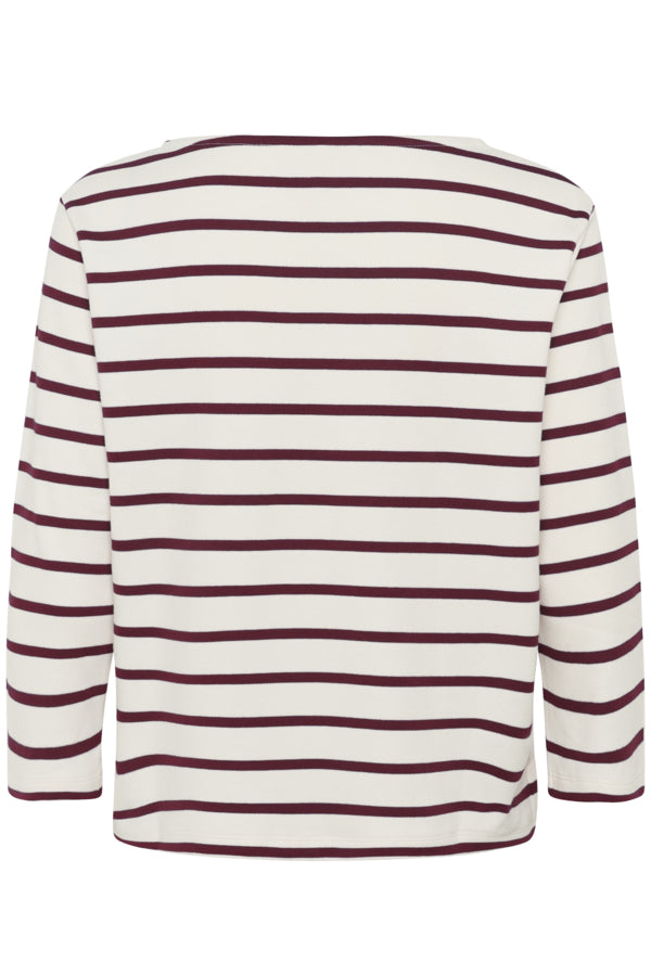part-two-naisten-paita-nelapw-ts-tawny-port-stripe-5