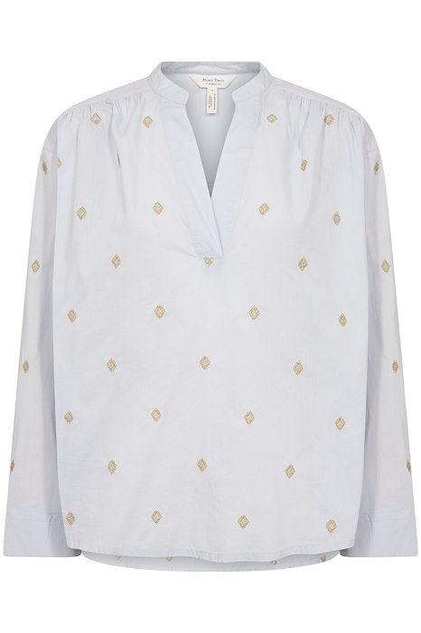 part-two-naisten-pusero-natalepw-blouse-heather-gold-embroidery-1