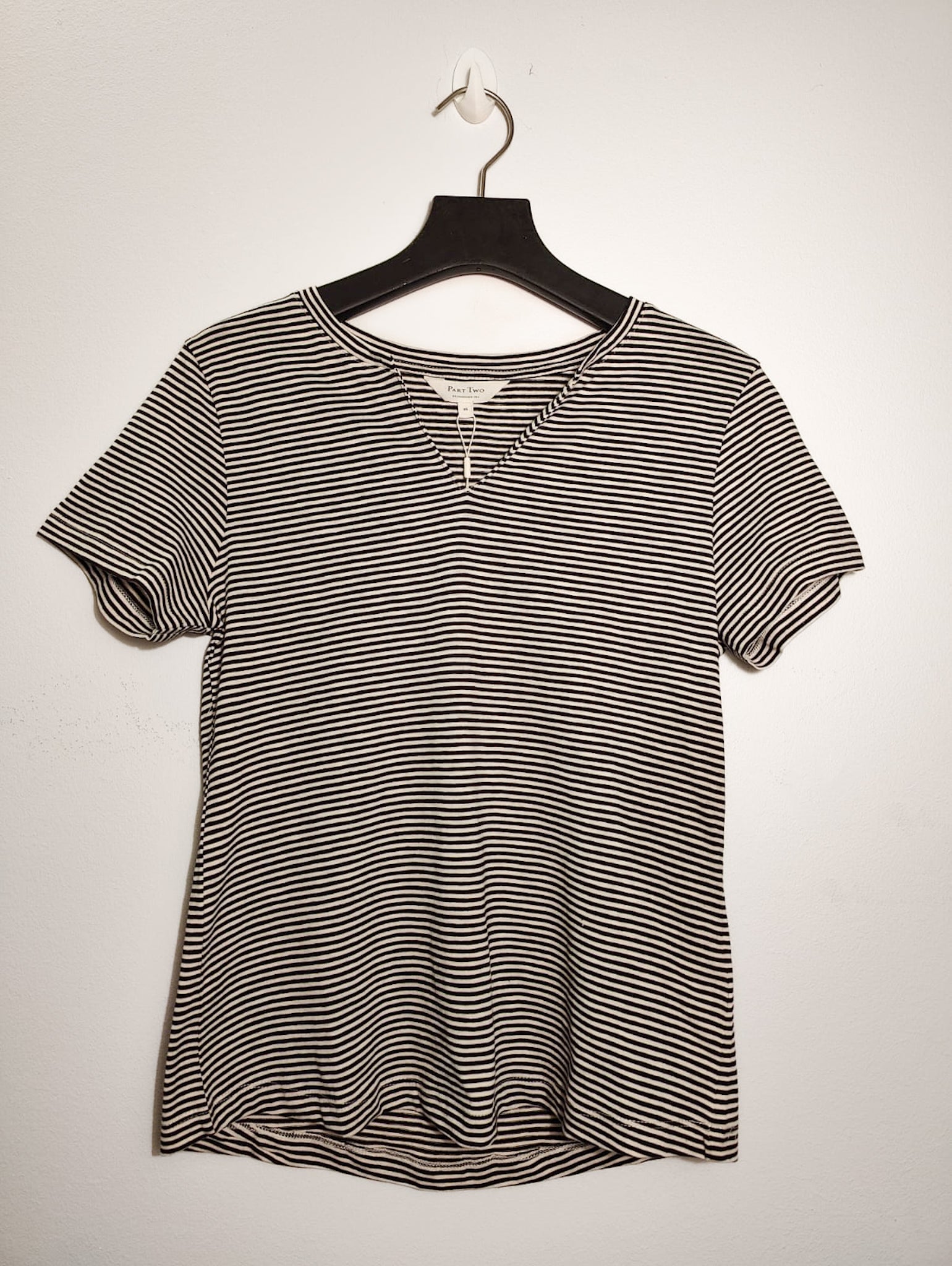 part-two-t-paita-gesinas-t-shirt-raidallinen-musta-1