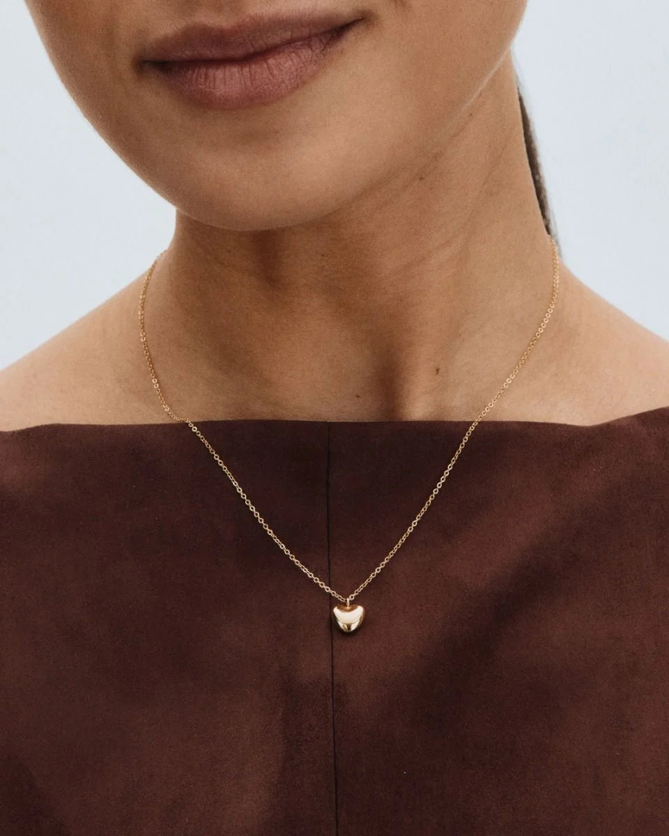 Edblad kaulakoru, BARLEY NECKLACE GOLD Kullankeltainen