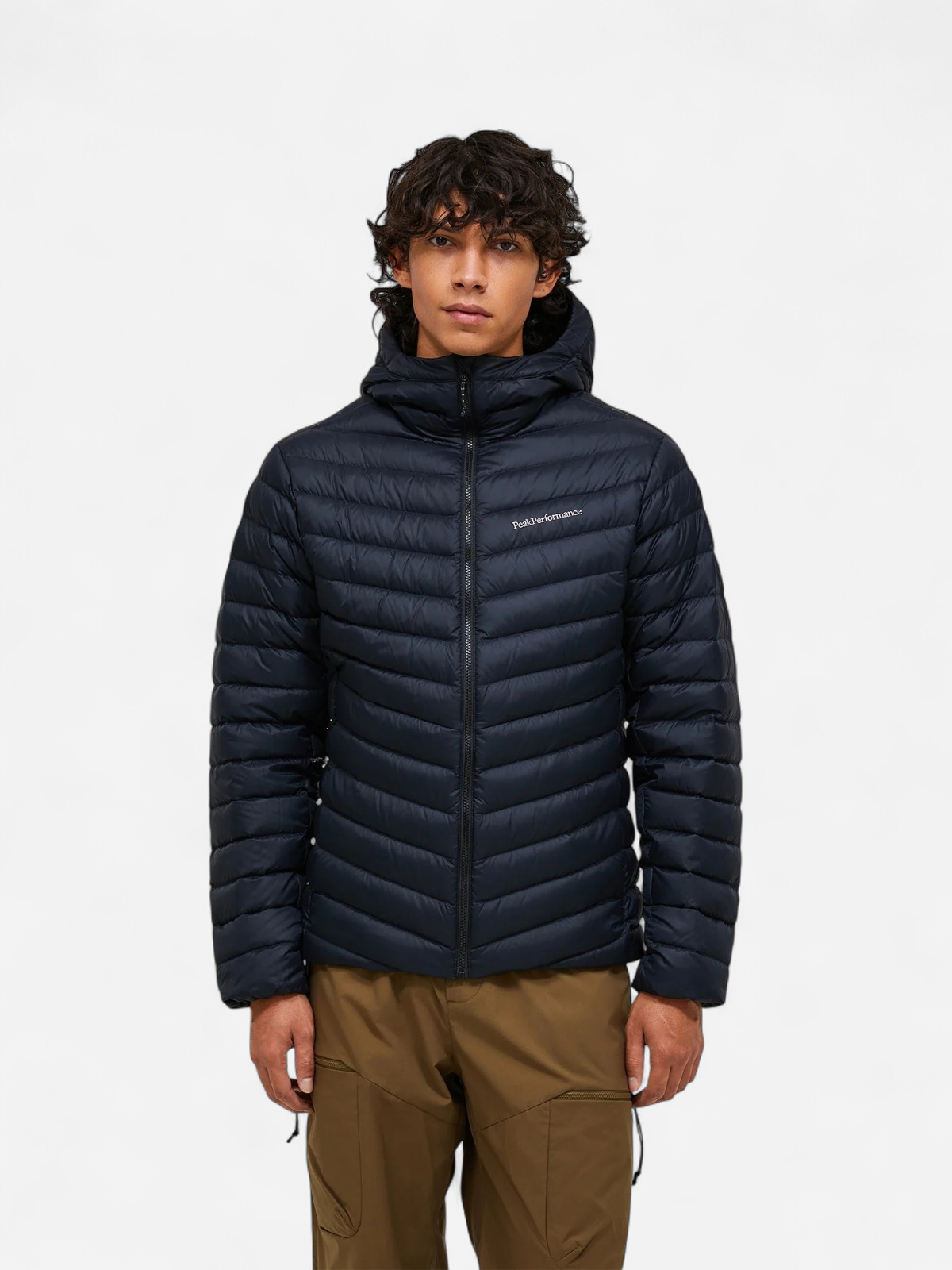 Peak Performance miesten kevytuntuvatakki, M FROST DOWN HOOD JACKET Musta - Kekäle.fi
