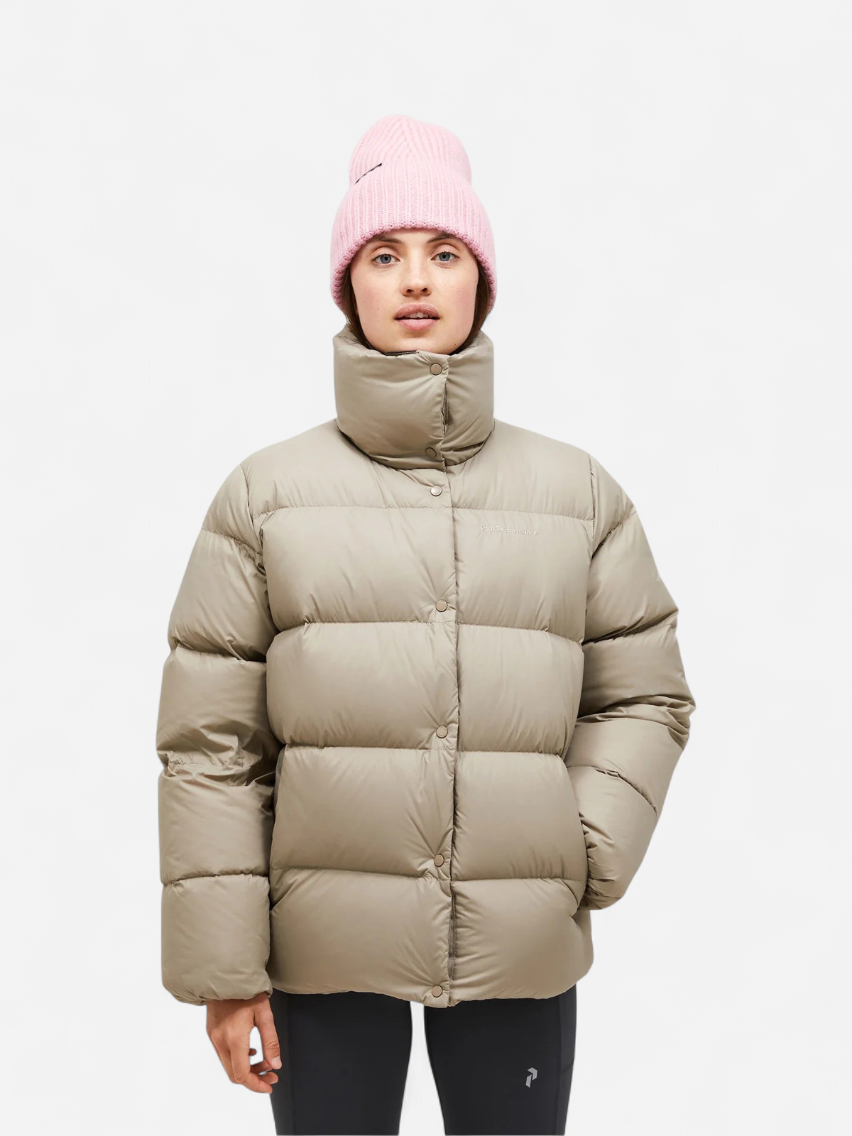 Peak Performance Naisten Takki, W Down Puffer Vaalea Beige - Kekäle.fi