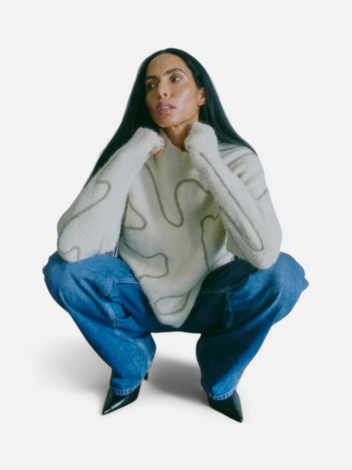 Copenhagen Muse naisten neulepusero Pella Pullover, luonnonvalkoinen - Kekäle.fi