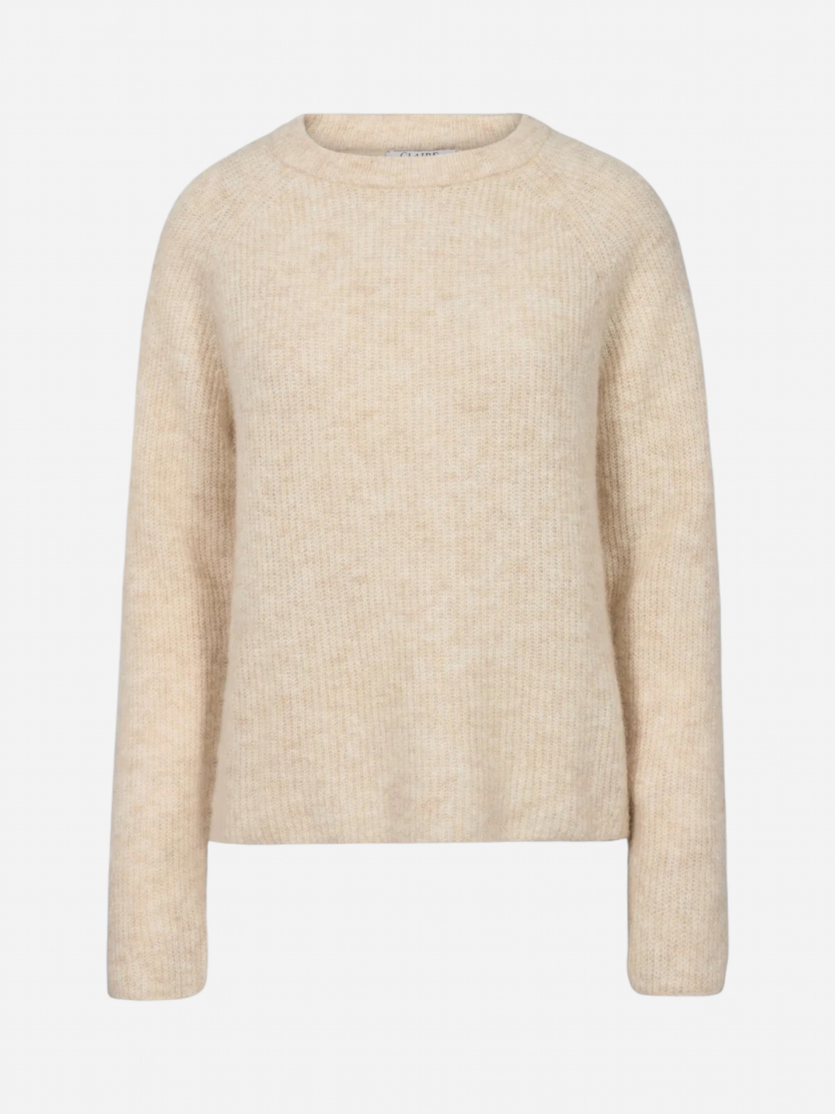 Claire naisten neulepusero CWPhiline-L, vaalea beige - Kekäle.fi