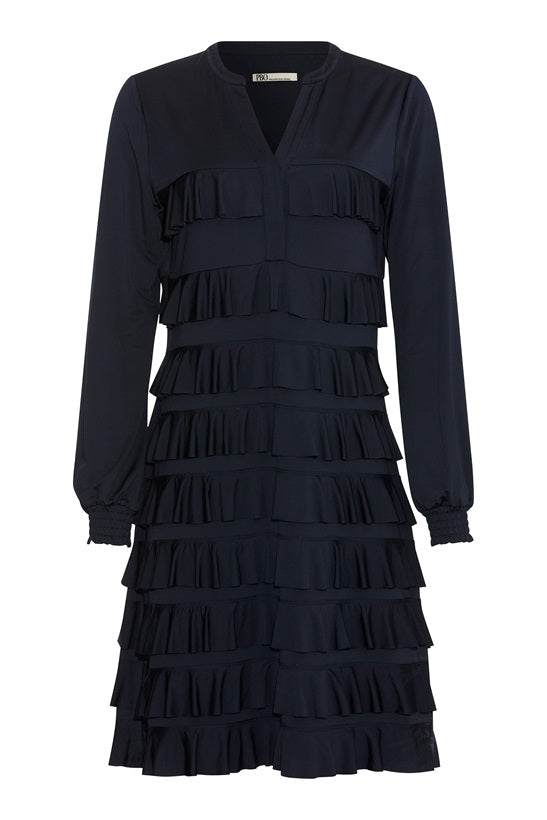 philosophy-blues-original-naisten-mekko-kalaf-dress-ls-musta-1