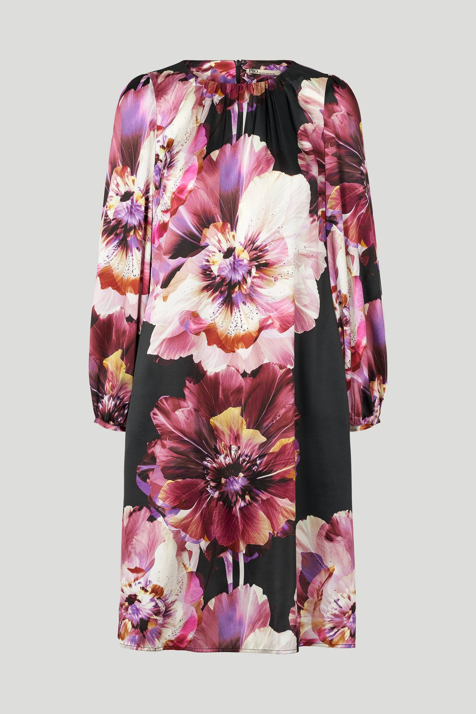 philosophy-blues-original-naisten-mekko-silky-pepmo-dress-punainen-kuosi-1